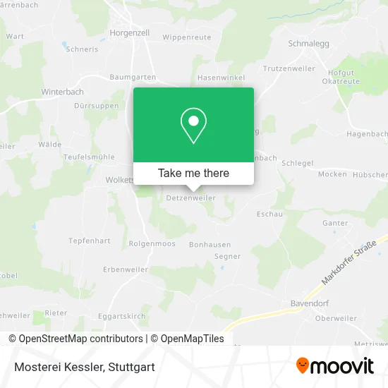 Mosterei Kessler map