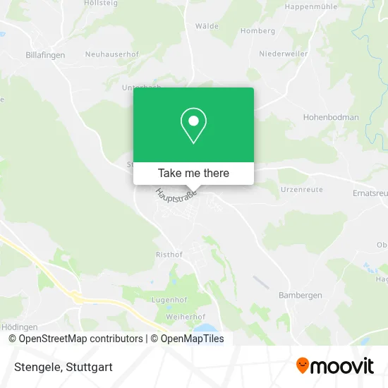 Stengele map