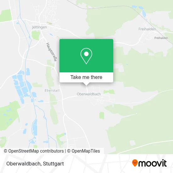 Oberwaldbach map