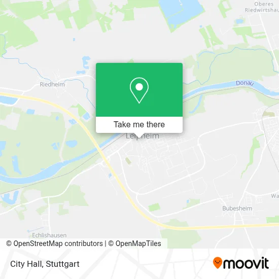 Rathaus map