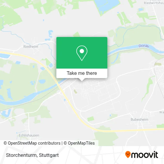 Storchenturm map