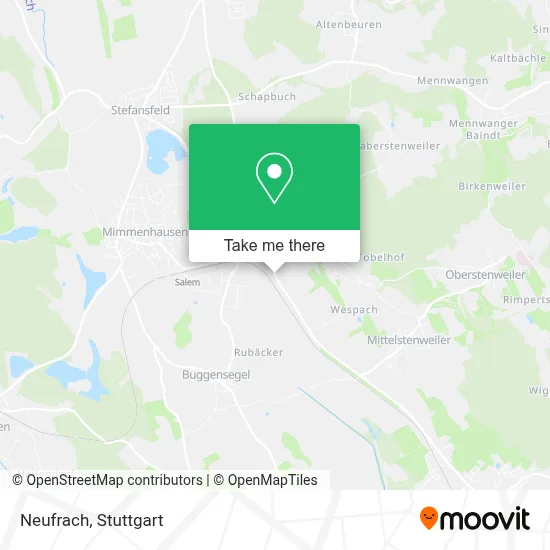 Neufrach map