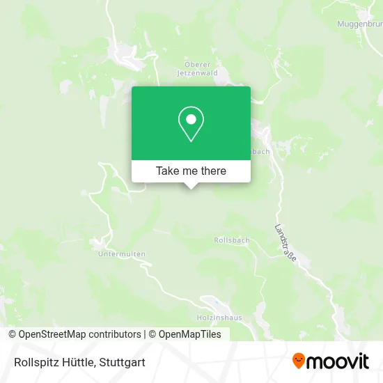 Rollspitz Hüttle map