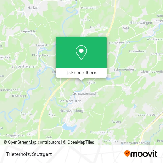 Trieterholz map