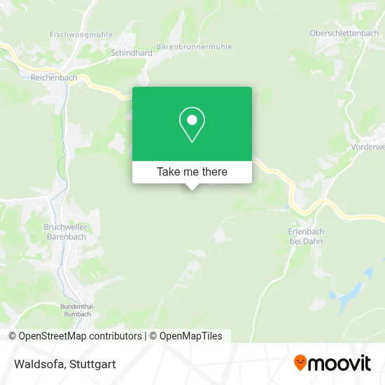 Waldsofa map
