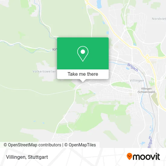 Villingen map
