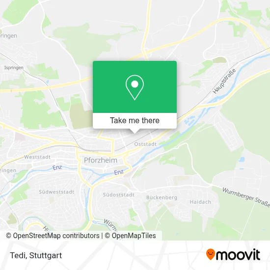 Tedi map