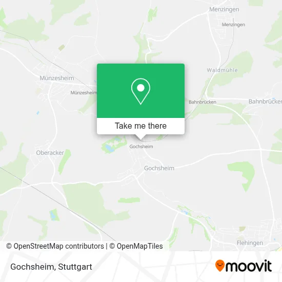 Gochsheim map
