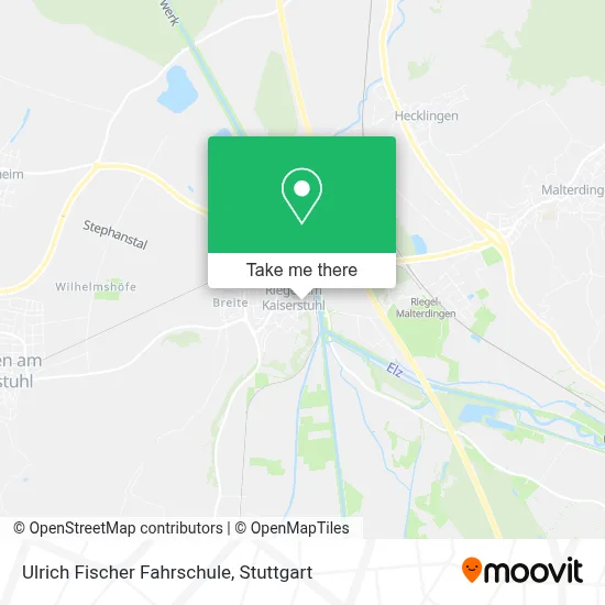 Ulrich Fischer Fahrschule map