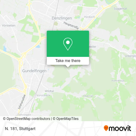 N. 181 map