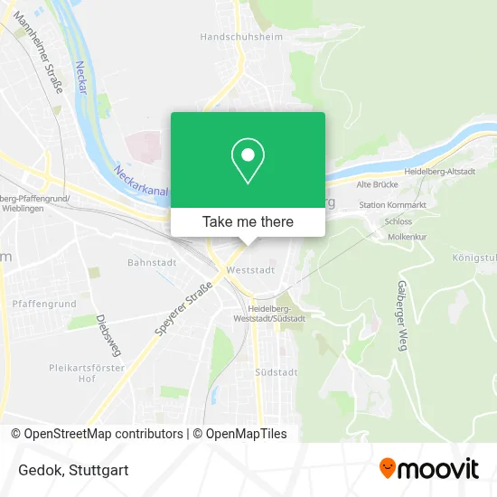 Gedok map