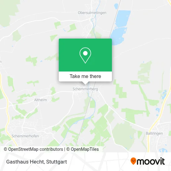Gasthaus Hecht map