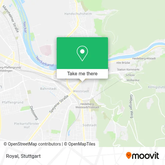 Royal map