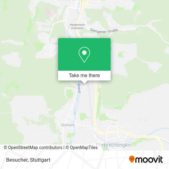 Besucher map