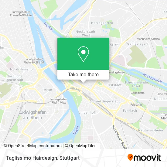 Taglissimo Hairdesign map