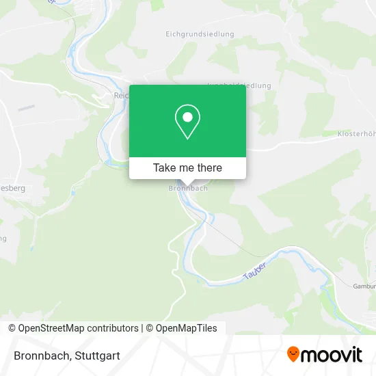 Bronnbach map