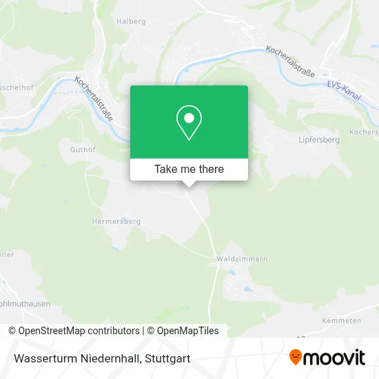 Wasserturm Niedernhall map