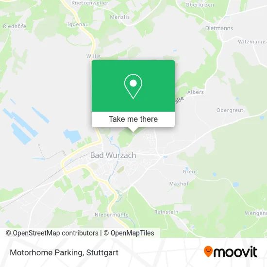Wohnmobilstellplatz map