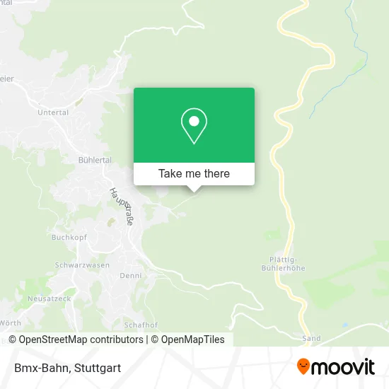 Bmx-Bahn map