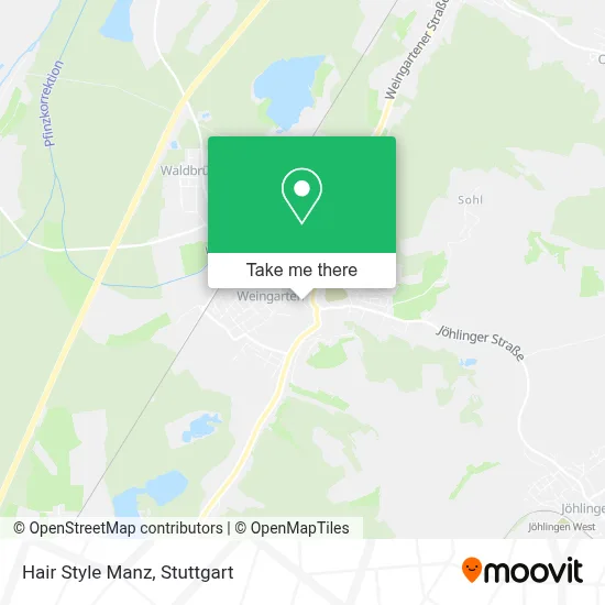 Hair Style Manz map