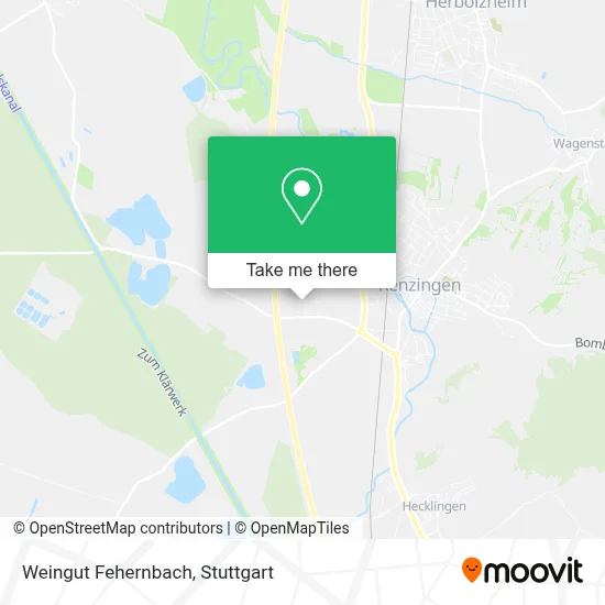 Weingut Fehernbach map