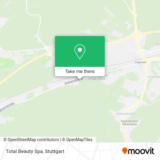 Total Beauty Spa map