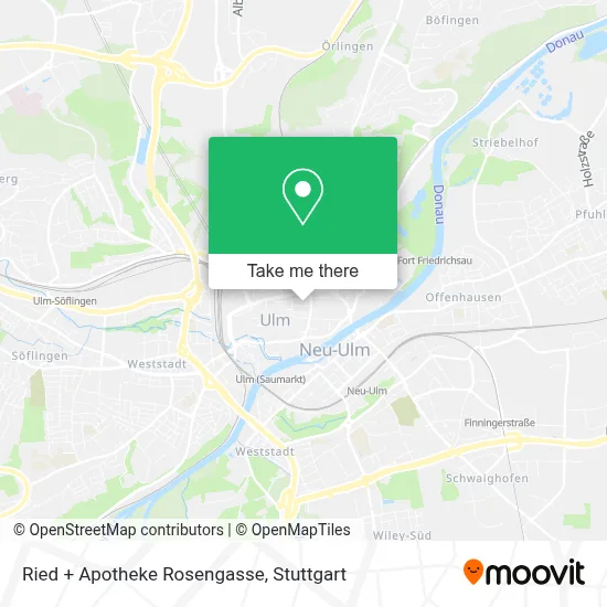 Ried + Apotheke Rosengasse map