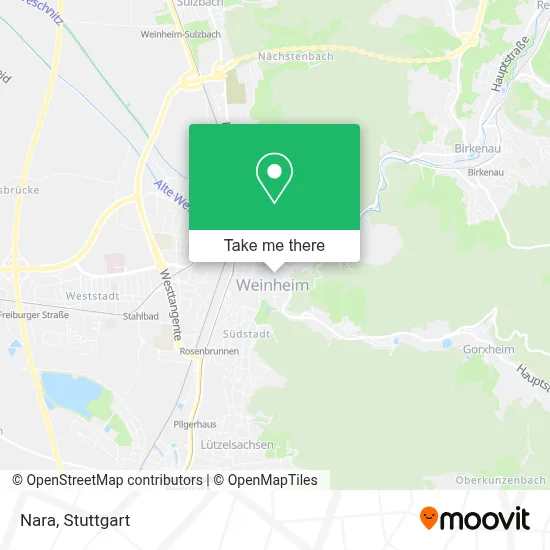 Nara map