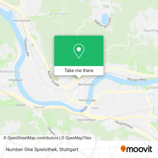Number One Spielothek map