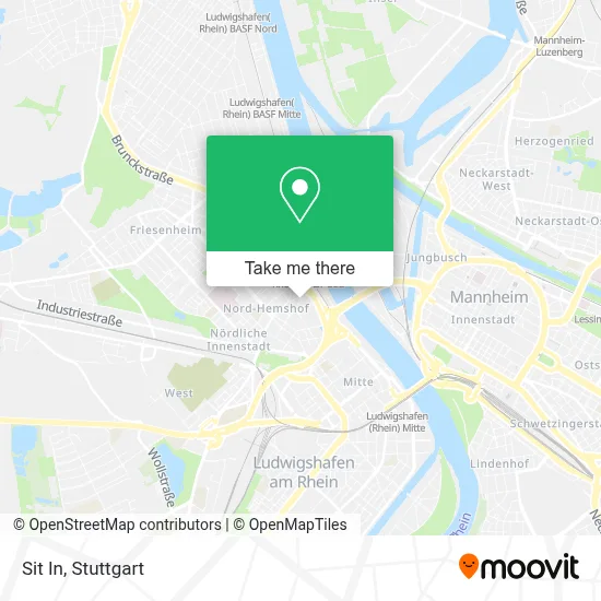 Sit In map