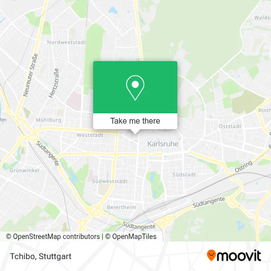 Tchibo map