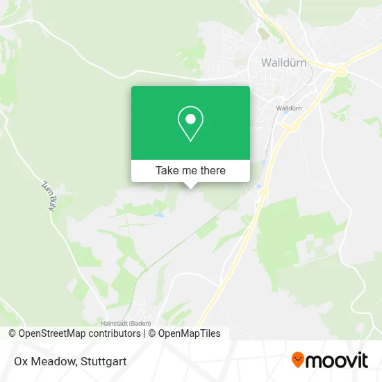Ochsenweide map