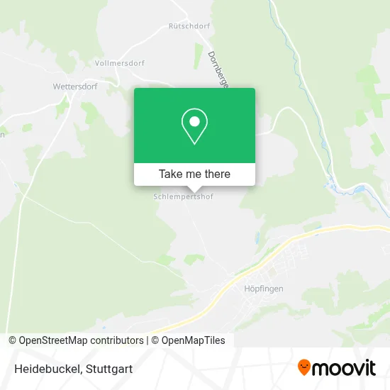 Heidebuckel map
