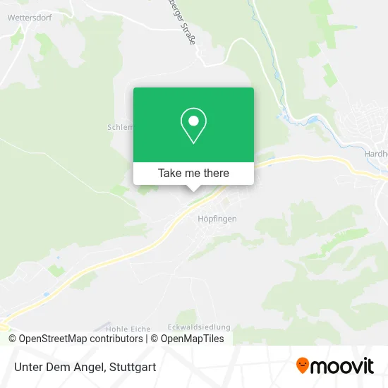 Unter Dem Angel map