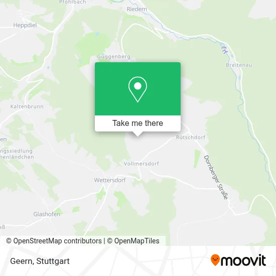Geern map