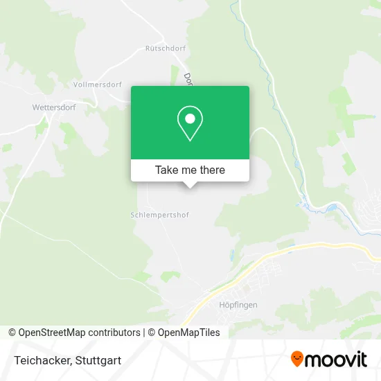 Teichacker map