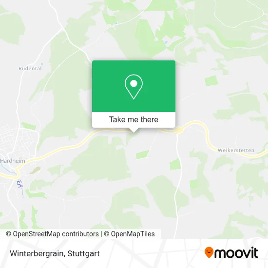 Winterbergrain map