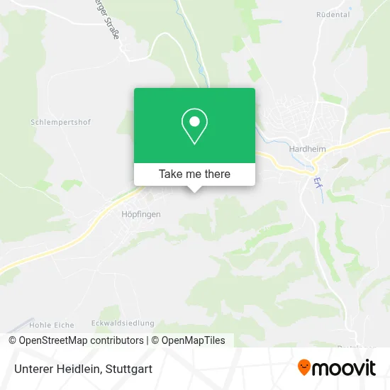 Unterer Heidlein map