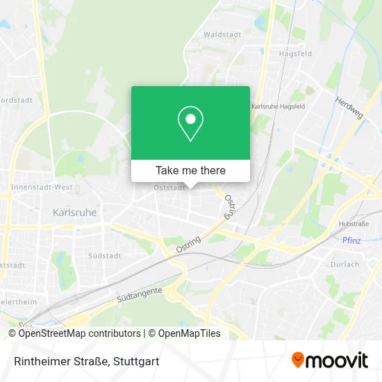 Rintheimer Straße map