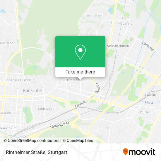 Rintheimer Straße map
