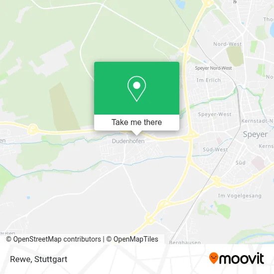 Rewe map