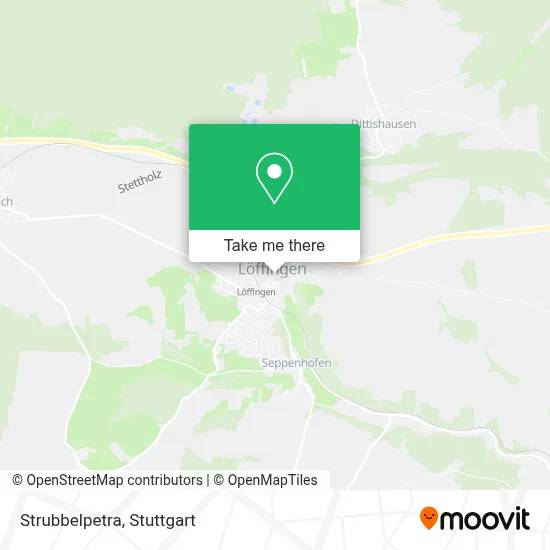Strubbelpetra map