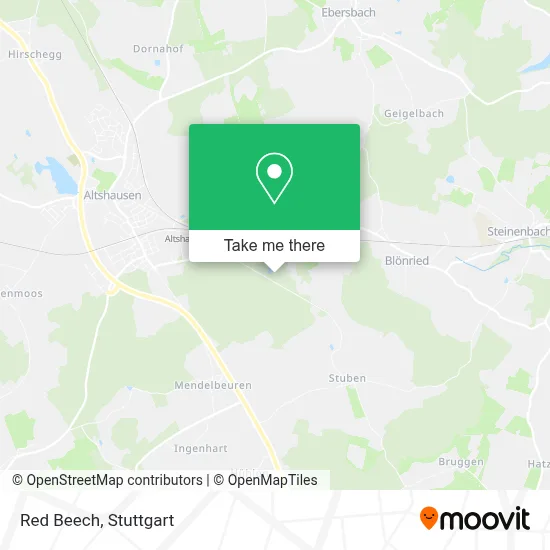 Rotbuche map