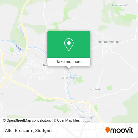 Alter Brenzarm map