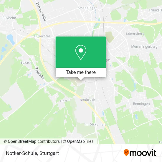 Notker-Schule map