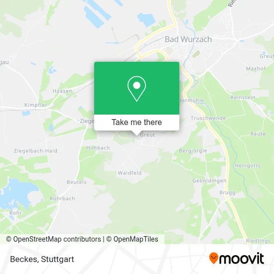 Beckes map