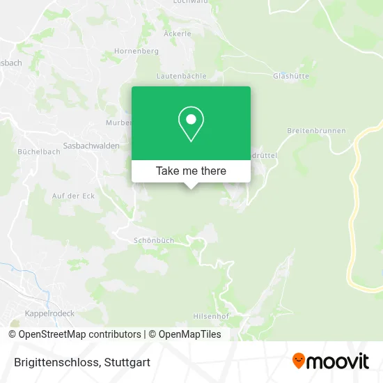 Brigittenschloss map