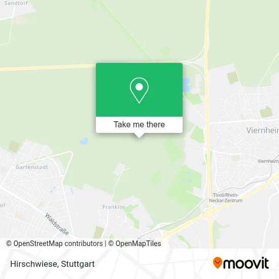 Hirschwiese map