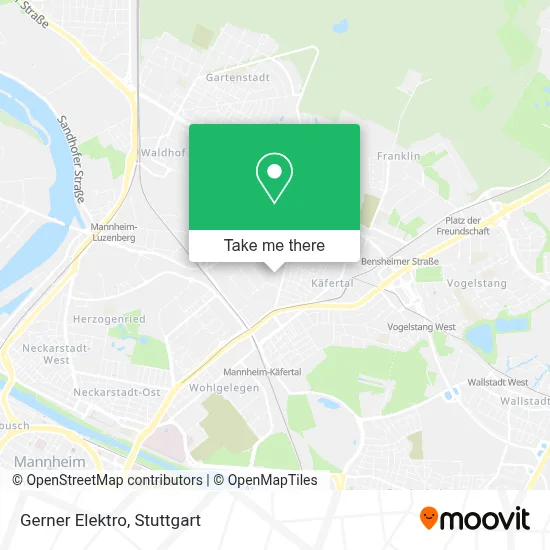 Gerner Elektro map