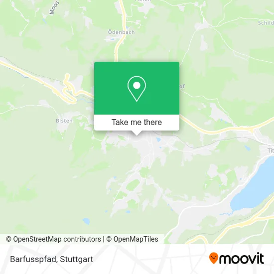 Barfusspfad map